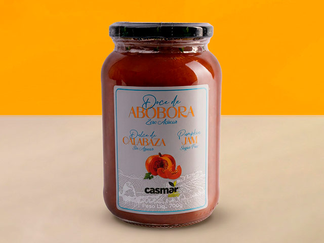 Dulce de calabaza sin azúcares añadidos
