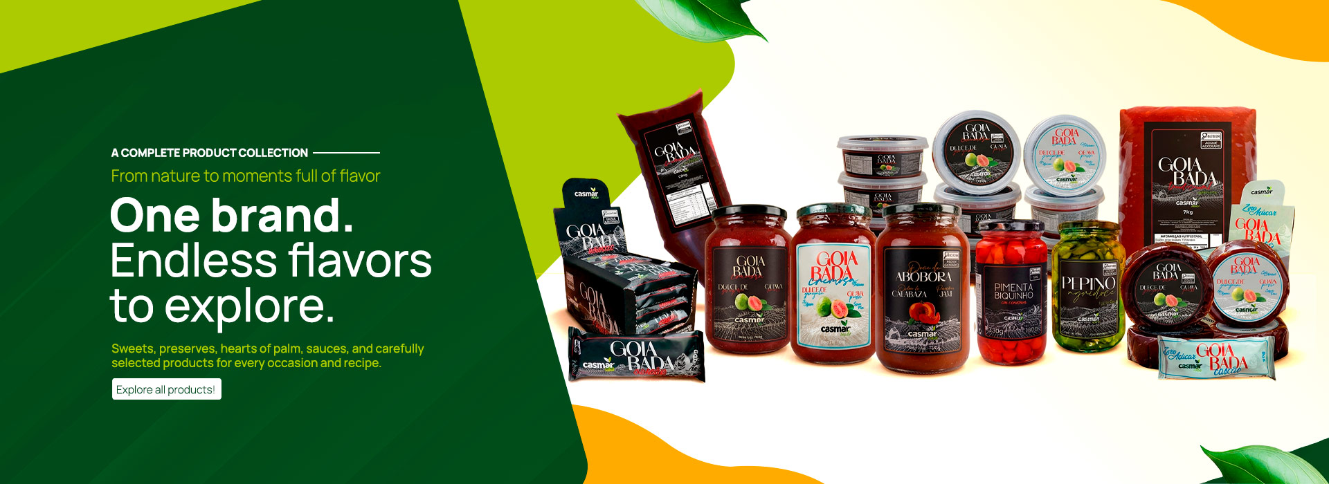 Casmar Nature product banner