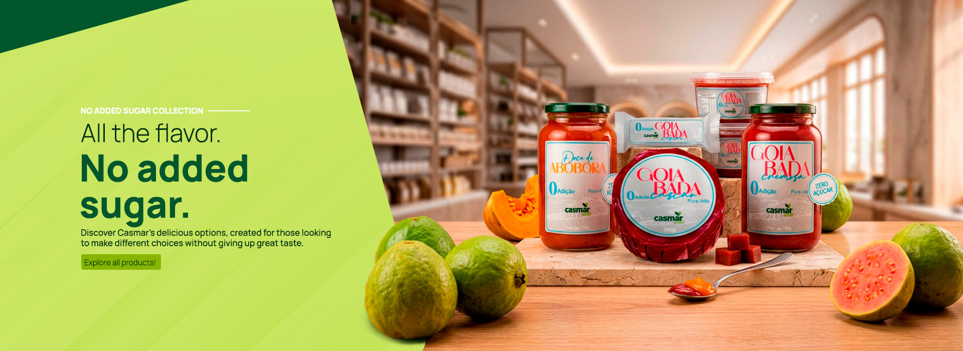 Casmar Nature product banner