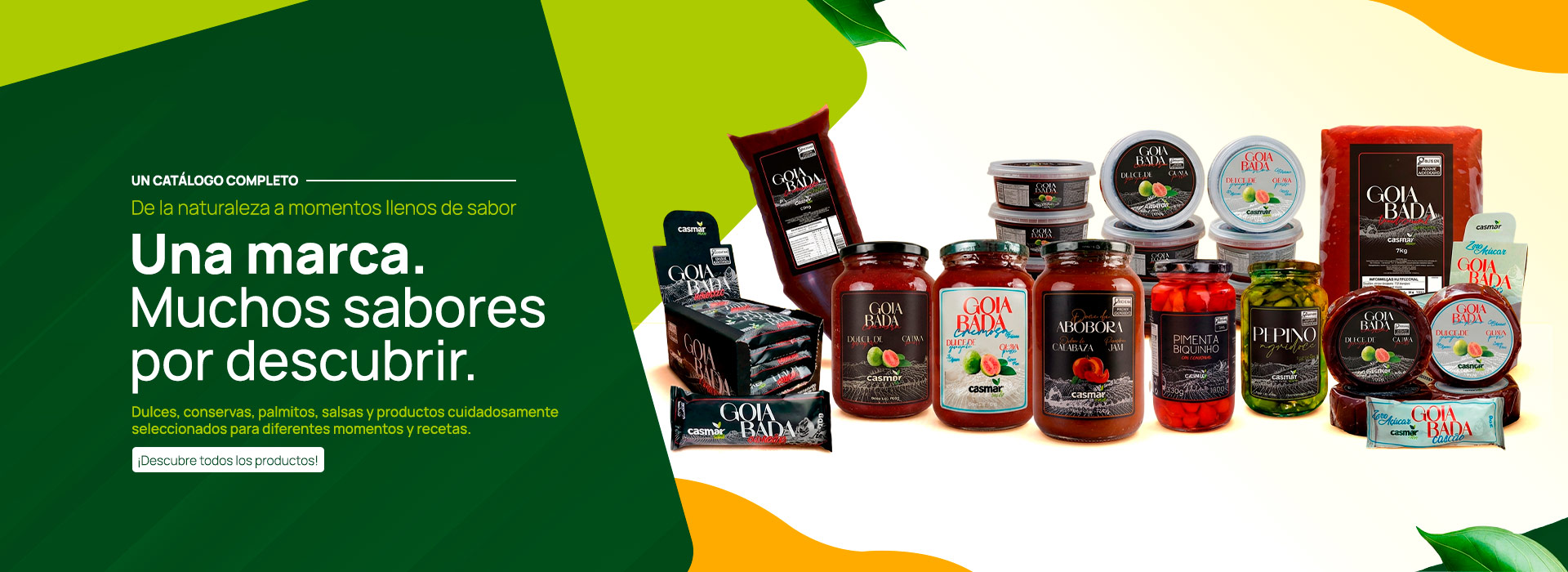 Banner de productos Casmar Nature