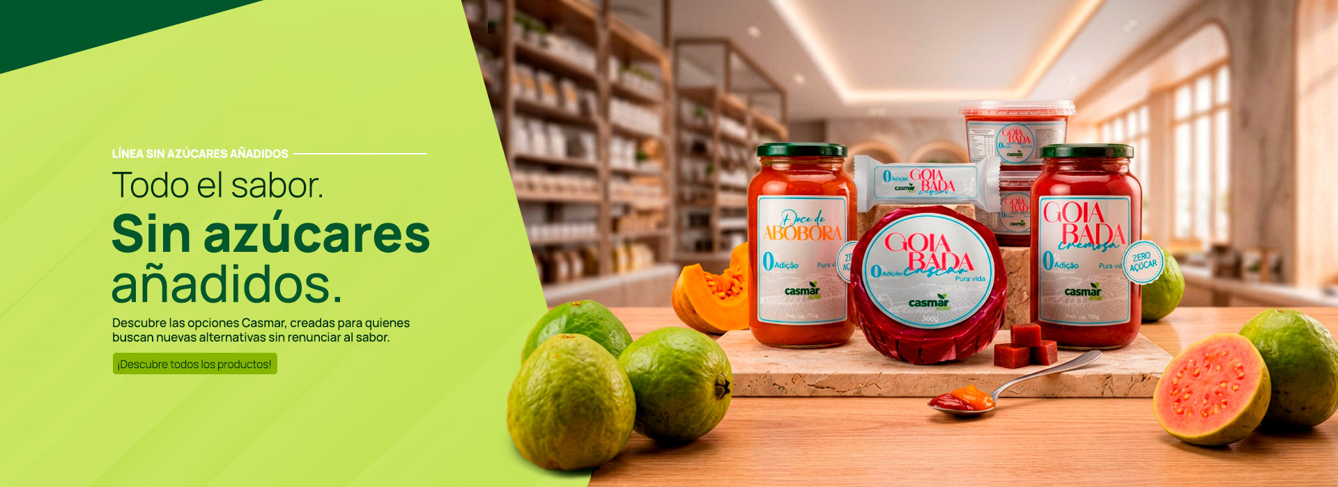 Banner de productos Casmar Nature